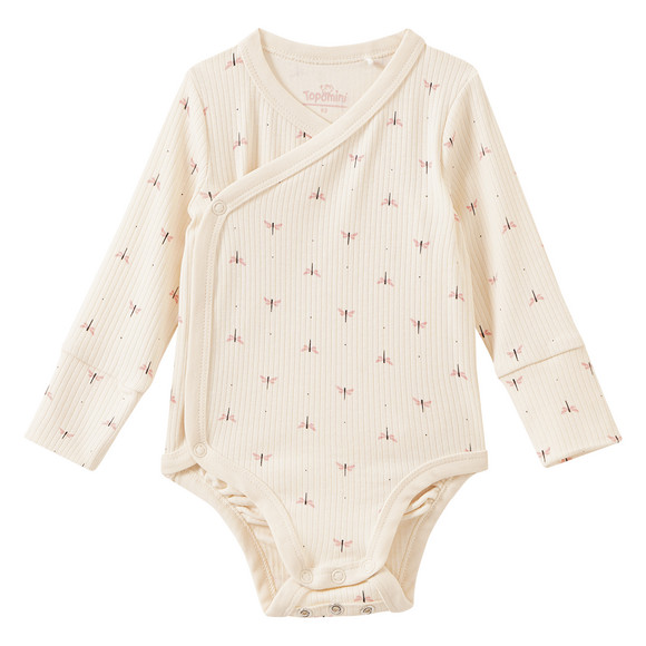 Newborn Set aus Wickelbody, Hose und Mütze