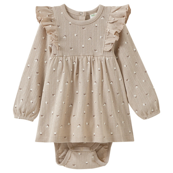 Baby Bodykleid mit Blümchen