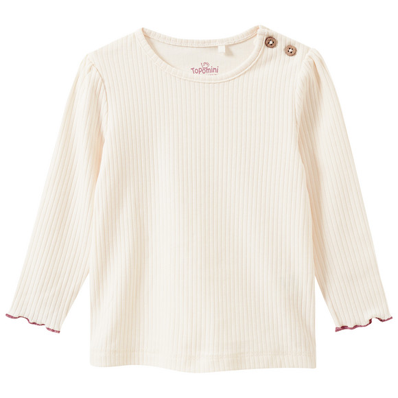 Baby Set mit Latzkleid und Rippshirt