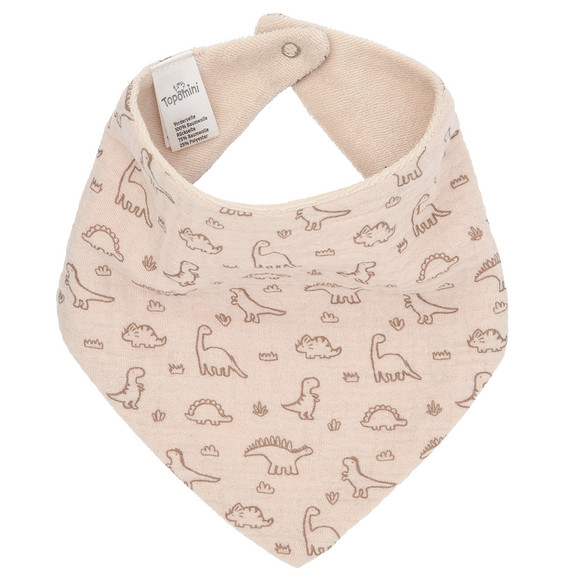 Baby mousseline bandana crème, helaas momenteel uitverkocht