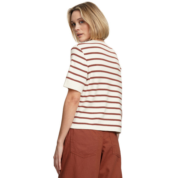 Damen Strickshirt mit kurzen Ärmeln