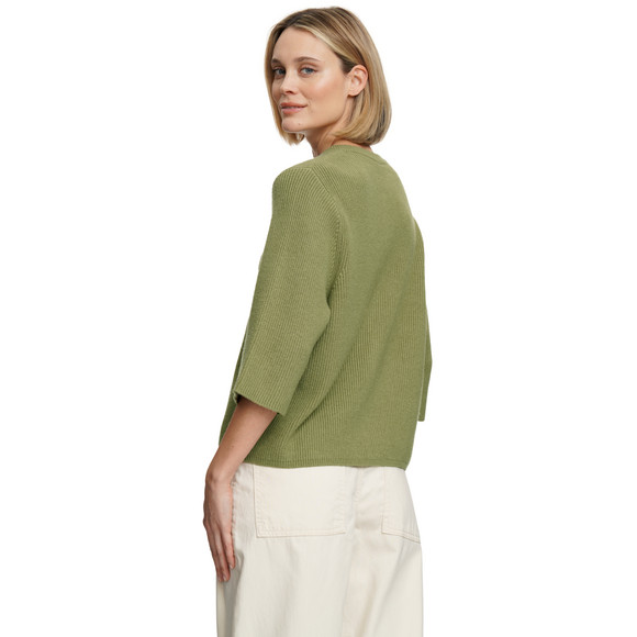 Damen Strickjacke mit halblangen Ärmeln