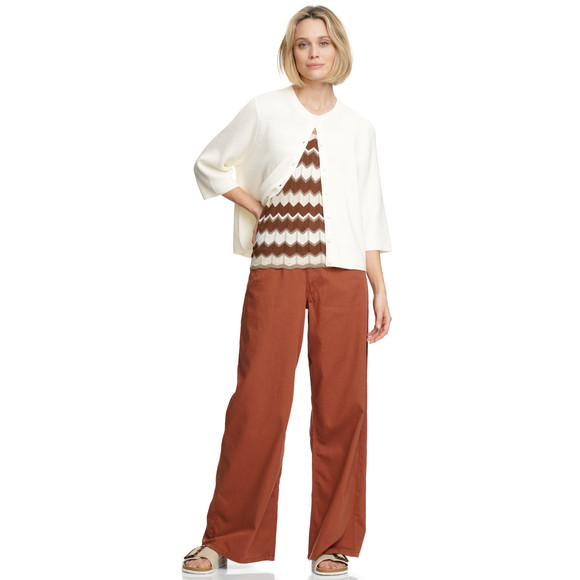 Damen Stricktop mit Effektgarn