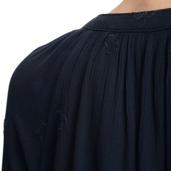 Damen Bluse in Crepp-Optik