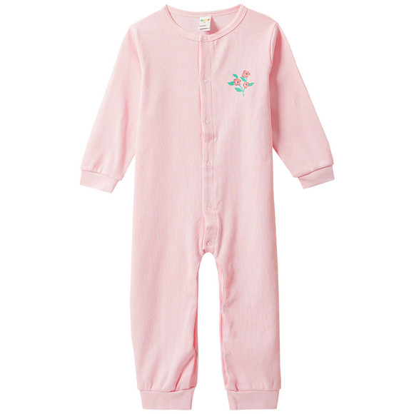 2 Baby Schlafanzüge mit Rippstruktur