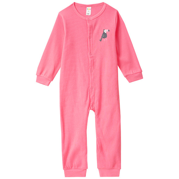 2 Baby Schlafanzüge mit Rippstruktur