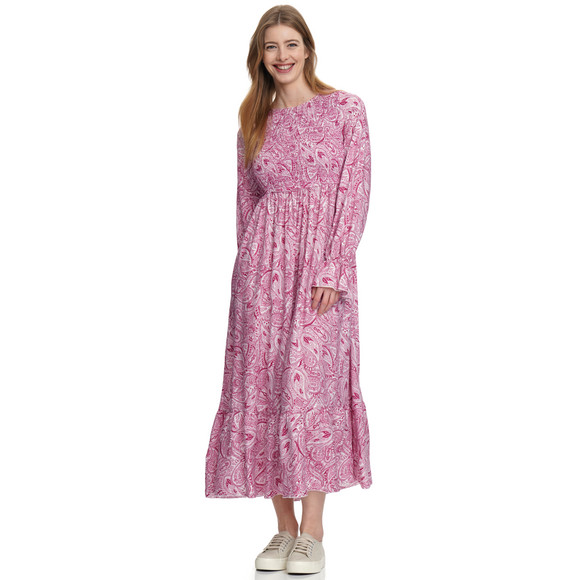 Damen Maxi-Kleid mit Paisley-Muster