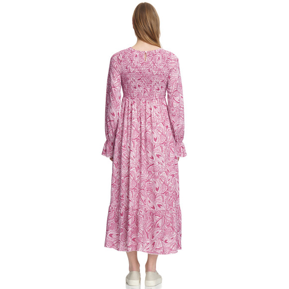 Damen Maxi-Kleid mit Paisley-Muster