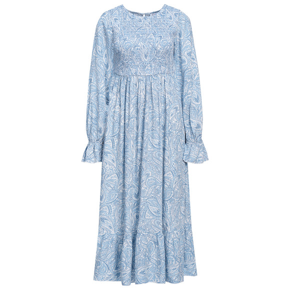 Damen Maxi-Kleid mit Paisley-Muster