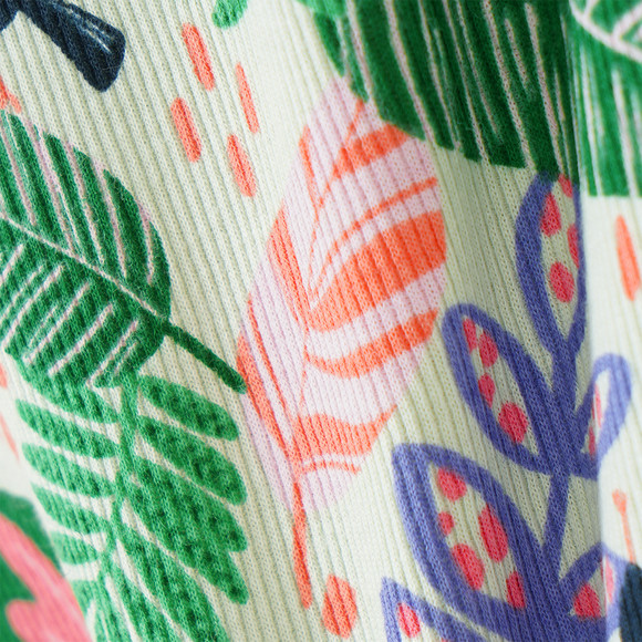 3 Mädchen Unterhemden mit Rippstruktur