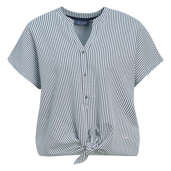 Damen Bluse im Streifen-Look