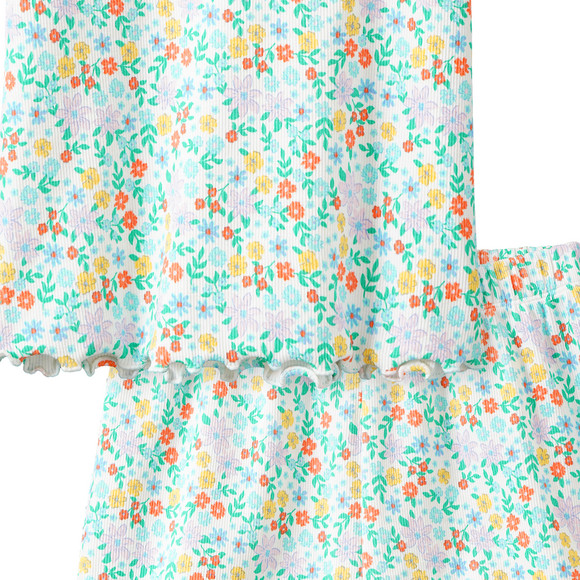 Mädchen Shorty mit Rippstruktur