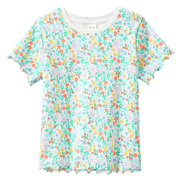 Mädchen Shorty mit Rippstruktur