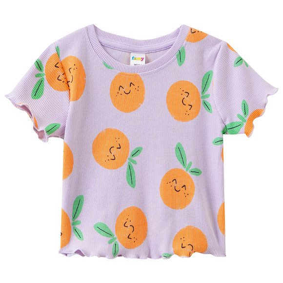 Mädchen Shorty mit Rippstruktur