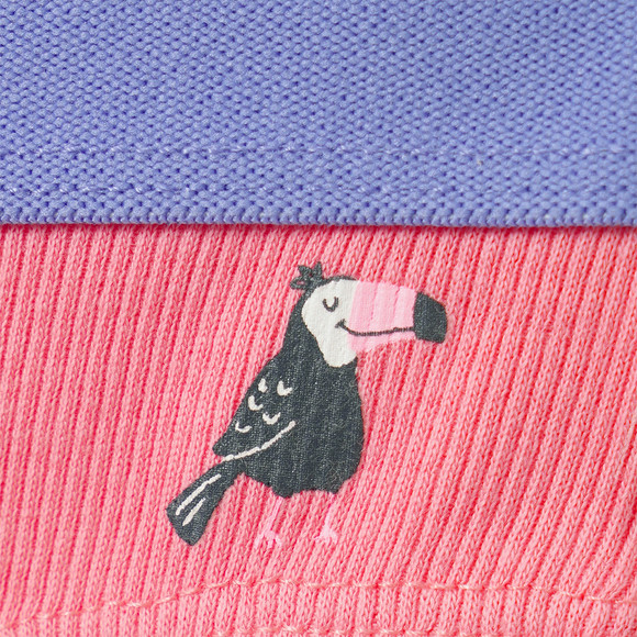 5 Mädchen Slips mit Rippstrukur