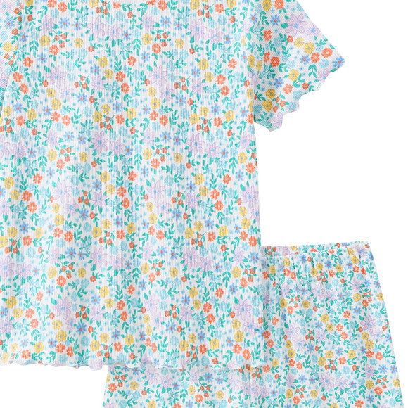 Mädchen Shorty mit Rippstruktur