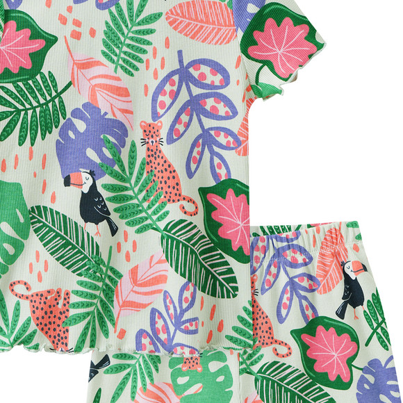 Mädchen Shorty mit Rippstruktur