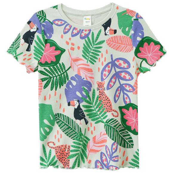 Mädchen Shorty mit Rippstruktur