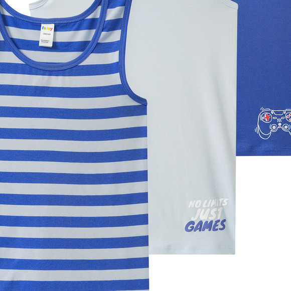 3 Jungen Unterhemden im Set