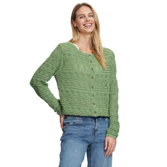 Damen Strickjacke mit Bio-Baumwolle