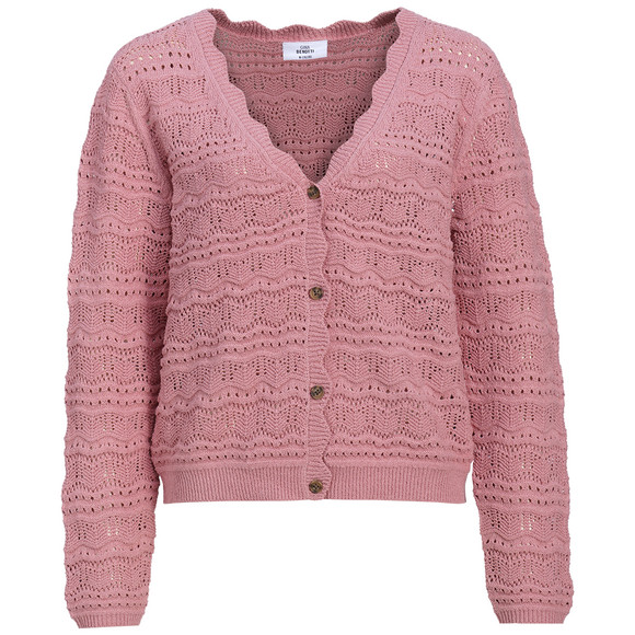 Damen Strickjacke mit Knopfleiste