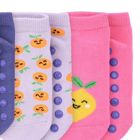 3 Baby Sneaker-Socken mit ABS-Noppen