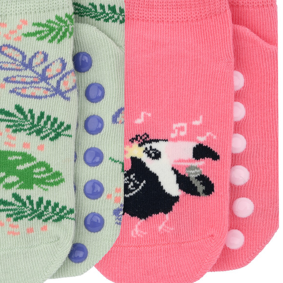 3 Baby Sneaker-Socken mit ABS-Noppen