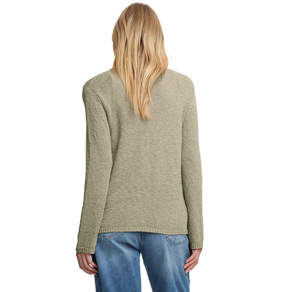 Damen Strickjacke mit Bindebändern
