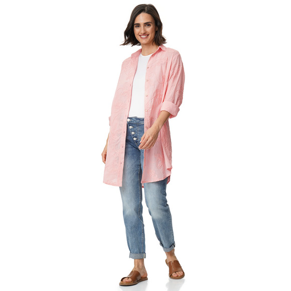 Damen Bluse mit Stickerei