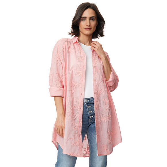 Damen Bluse mit Stickerei