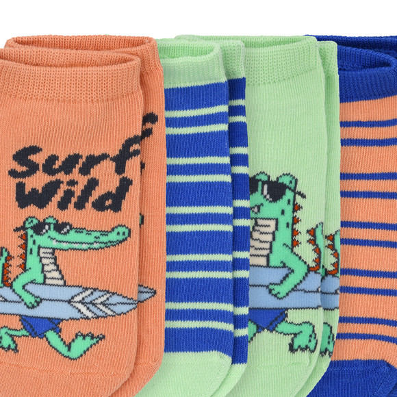 5 Paar Jungen Sneaker-Socken im Set