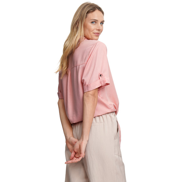 Damen Bluse mit Knotendetail