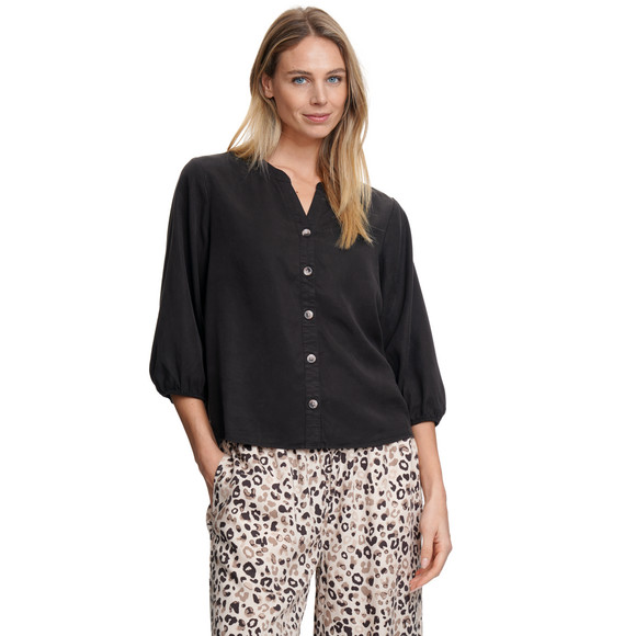 Damesblouse met all-over patroon