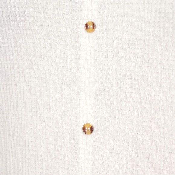 Damen T-Shirt in gekreppter Struktur