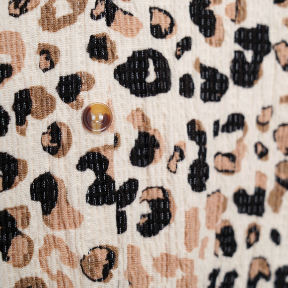 Damen T-Shirt in gekreppter Struktur