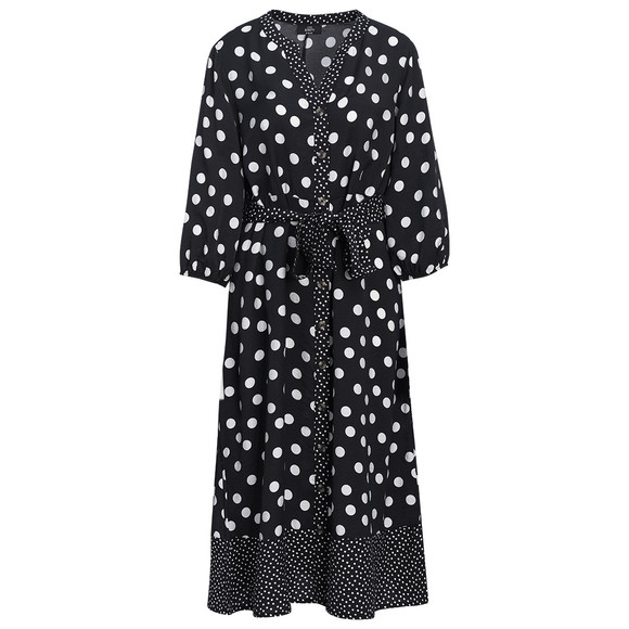 Maxi-jurk voor dames van modal-mix