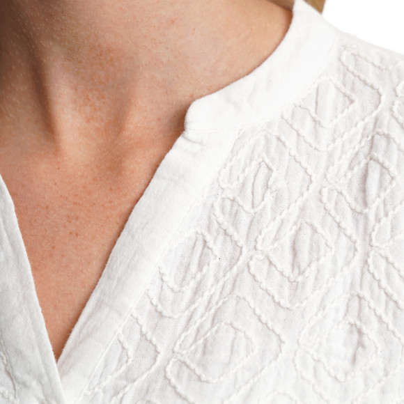 Damen Bluse mit Stickerei