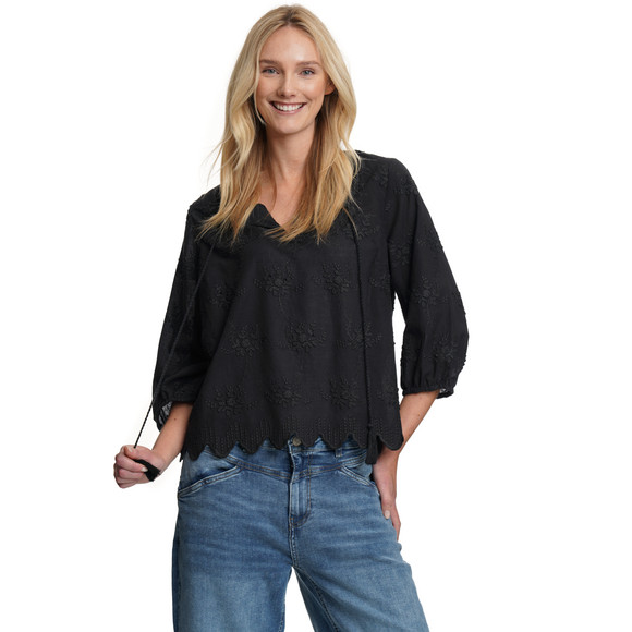 Damen Bluse mit Cut-Out