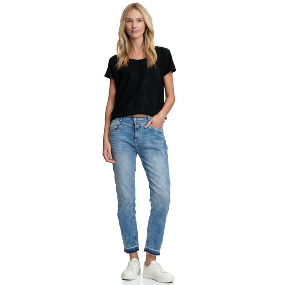 Damen T-Shirt mit floralem Muster