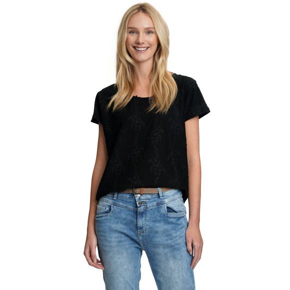 Damen T-Shirt mit floralem Muster
