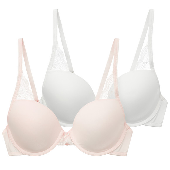 2 Damen Bügel-BHs im Set