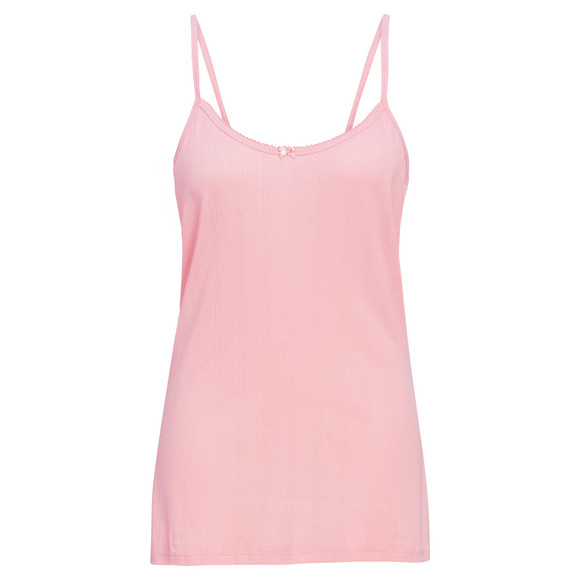 Damen Unterhemd mit Ajour-Muster