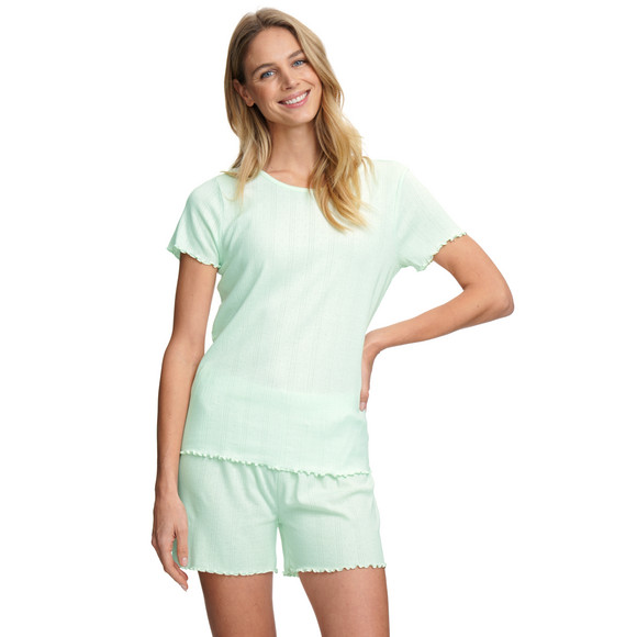 Damen Schlafshirt mit kurzen Ärmeln