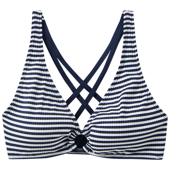 Damen Bikinioberteil gestreift