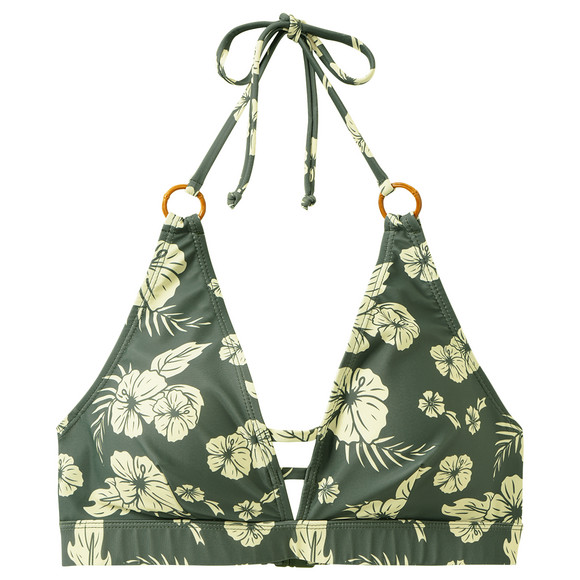 Damen Bikinioberteil mit Blumen-Muster