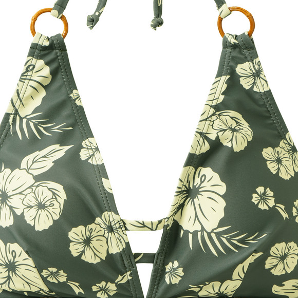 Damen Bikinioberteil mit Blumen-Muster