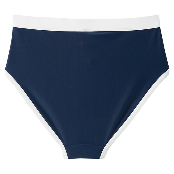 Shapebikini-slip met contrasterende bies