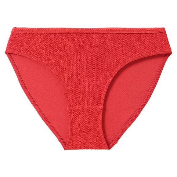 Damen Bikinislip mit Struktur