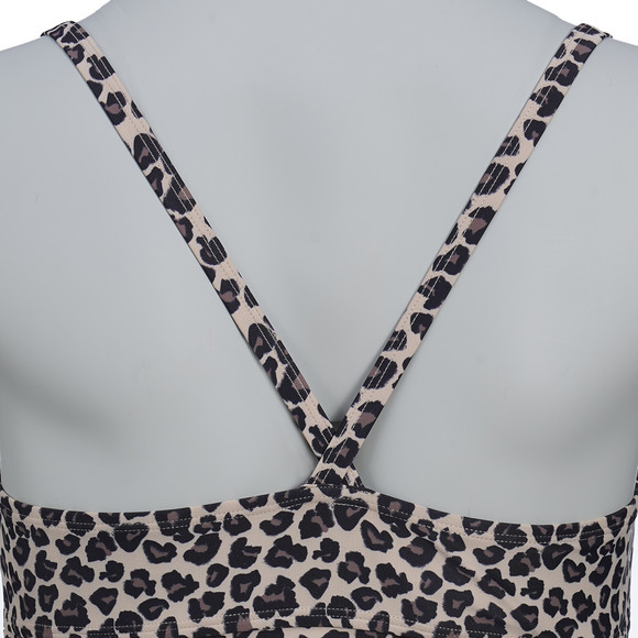 Damen Tankinioberteil im Leo-Look