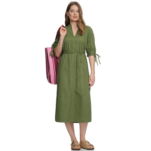 Damen Kleid mit Bindegürtel